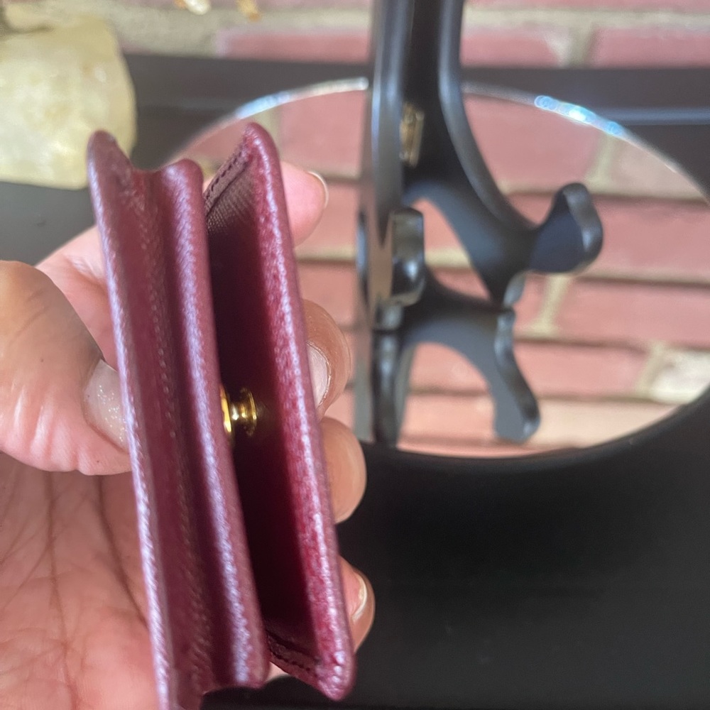 🔥 Authenticated 🔥Used 🔥Burberry 🔥BURBERRY coin case wallet nylon /leather🔥 - Picture 5 of 5